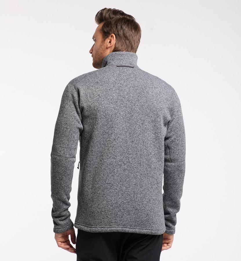 Haglöfs Mens Swook Fleece Grey New Zealand 32781PXCH